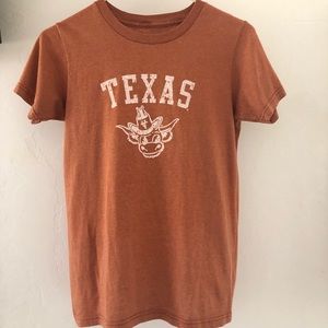 Retro Burnt Orange Texas Longhorns Graphic T-Shirt